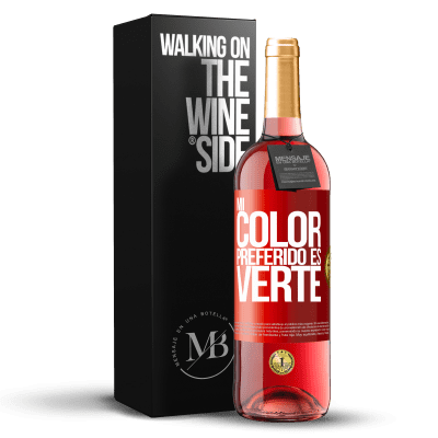 «Mi color preferido es: verte» ROSÉエディション