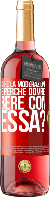 29,95 € Spedizione Gratuita | Vino rosato Edizione ROSÉ chi è la moderazione e perché dovrei bere con essa? Etichetta Rossa. Etichetta personalizzabile Vino giovane Raccogliere 2024 Tempranillo