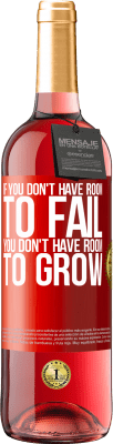 29,95 € 免费送货 | 桃红葡萄酒 ROSÉ版 如果没有失败的余地，就没有增长的余地 红色标签. 可自定义的标签 青年酒 收成 2025 Tempranillo