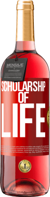 29,95 € Free Shipping | Rosé Wine ROSÉ Edition Scholarship of life Red Label. Customizable label Young wine Harvest 2025 Tempranillo