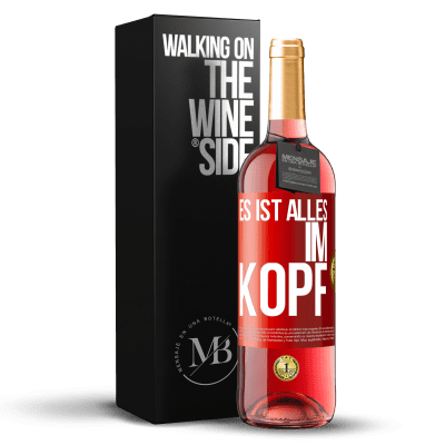 «Es ist alles im Kopf» ROSÉ Ausgabe