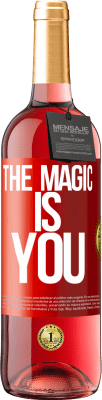 29,95 € Free Shipping | Rosé Wine ROSÉ Edition The magic is you Red Label. Customizable label Young wine Harvest 2023 Tempranillo