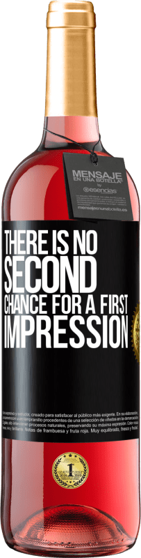 24,95 € Free Shipping | Rosé Wine ROSÉ Edition There is no second chance for a first impression Black Label. Customizable label Young wine Harvest 2021 Tempranillo