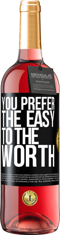 29,95 € Free Shipping | Rosé Wine ROSÉ Edition You prefer the easy to the worth Black Label. Customizable label Young wine Harvest 2024 Tempranillo