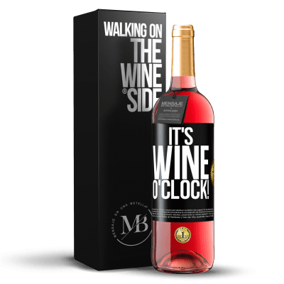 «It's wine o'clock!» ROSÉ版