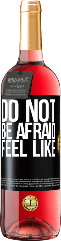 24,95 € Free Shipping | Rosé Wine ROSÉ Edition Do not be afraid. Feel like Black Label. Customizable label Young wine Harvest 2021 Tempranillo