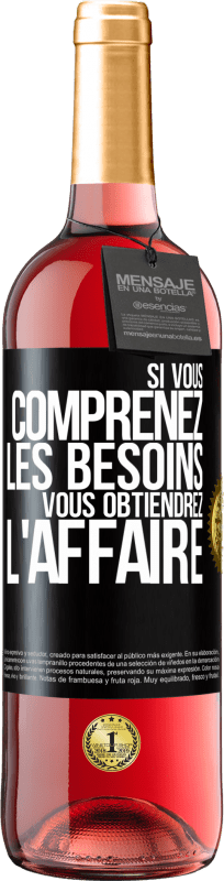 29,95 € Envoi gratuit | Vin rosé Édition ROSÉ Si vous comprenez les besoins vous obtiendrez l'affaire Étiquette Noire. Étiquette personnalisable Vin jeune Récolte 2024 Tempranillo