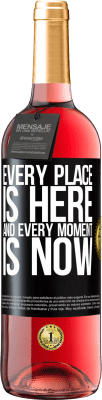 29,95 € Free Shipping | Rosé Wine ROSÉ Edition Every place is here and every moment is now Black Label. Customizable label Young wine Harvest 2025 Tempranillo