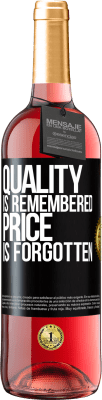 29,95 € Free Shipping | Rosé Wine ROSÉ Edition Quality is remembered, price is forgotten Black Label. Customizable label Young wine Harvest 2025 Tempranillo