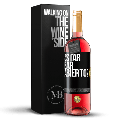 «¿STAR BAR abierto?» ROSÉ版