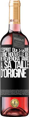 29,95 € Envoi gratuit | Vin rosé Édition ROSÉ L'esprit qui s'ouvre à une nouvelle idée ne reviendra jamais à sa taille d'origine Étiquette Noire. Étiquette personnalisable Vin jeune Récolte 2024 Tempranillo