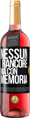 29,95 € Spedizione Gratuita | Vino rosato Edizione ROSÉ Nessun rancore, ma con memoria Etichetta Nera. Etichetta personalizzabile Vino giovane Raccogliere 2023 Tempranillo