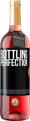 29,95 € 免费送货 | 桃红葡萄酒 ROSÉ版 Bottling perfection 黑标. 可自定义的标签 青年酒 收成 2024 Tempranillo