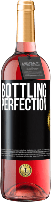 29,95 € Envoi gratuit | Vin rosé Édition ROSÉ Bottling perfection Étiquette Noire. Étiquette personnalisable Vin jeune Récolte 2024 Tempranillo