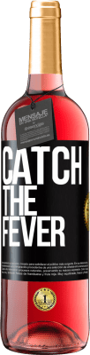 29,95 € 免费送货 | 桃红葡萄酒 ROSÉ版 Catch the fever 黑标. 可自定义的标签 青年酒 收成 2025 Tempranillo