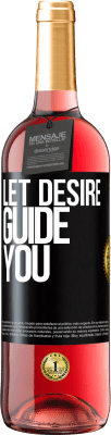 29,95 € Free Shipping | Rosé Wine ROSÉ Edition Let desire guide you Black Label. Customizable label Young wine Harvest 2024 Tempranillo