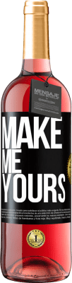 29,95 € Free Shipping | Rosé Wine ROSÉ Edition Make me yours Black Label. Customizable label Young wine Harvest 2025 Tempranillo