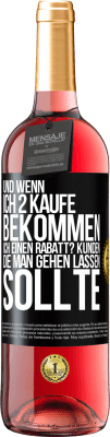 29,95 € Kostenloser Versand | Roséwein ROSÉ Ausgabe Und wenn ich 2 kaufe, bekommen ich einen Rabatt? Kunden, die man gehen lassen sollte Schwarzes Etikett. Anpassbares Etikett Junger Wein Ernte 2023 Tempranillo