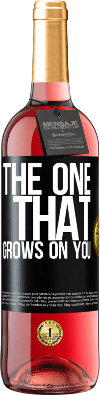 29,95 € Free Shipping | Rosé Wine ROSÉ Edition The one that grows on you Black Label. Customizable label Young wine Harvest 2023 Tempranillo