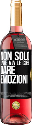 29,95 € Spedizione Gratuita | Vino rosato Edizione ROSÉ Non solo dare via le cose, dare emozioni Etichetta Nera. Etichetta personalizzabile Vino giovane Raccogliere 2024 Tempranillo