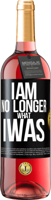 29,95 € Free Shipping | Rosé Wine ROSÉ Edition I am no longer what I was Black Label. Customizable label Young wine Harvest 2024 Tempranillo