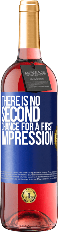 29,95 € Free Shipping | Rosé Wine ROSÉ Edition There is no second chance for a first impression Blue Label. Customizable label Young wine Harvest 2024 Tempranillo