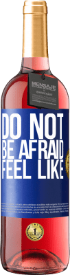 29,95 € Free Shipping | Rosé Wine ROSÉ Edition Do not be afraid. Feel like Blue Label. Customizable label Young wine Harvest 2025 Tempranillo