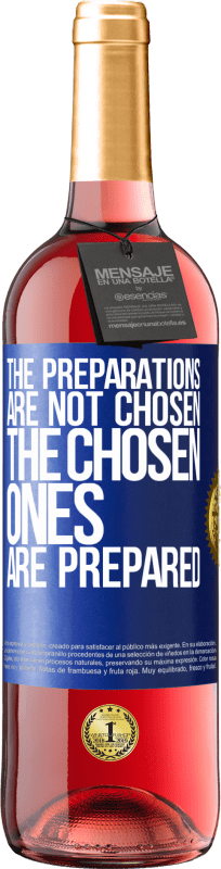 29,95 € 免费送货 | 桃红葡萄酒 ROSÉ版 没有选择准备，选择的准备 蓝色标签. 可自定义的标签 青年酒 收成 2025 Tempranillo