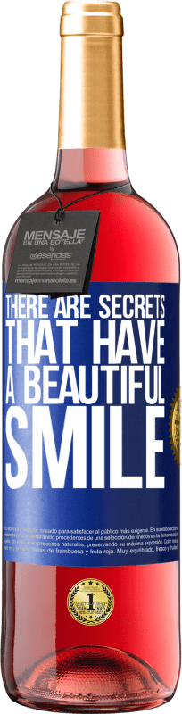 29,95 € Free Shipping | Rosé Wine ROSÉ Edition There are secrets that have a beautiful smile Blue Label. Customizable label Young wine Harvest 2024 Tempranillo