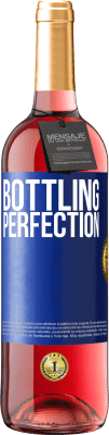 29,95 € Envoi gratuit | Vin rosé Édition ROSÉ Bottling perfection Étiquette Bleue. Étiquette personnalisable Vin jeune Récolte 2025 Tempranillo