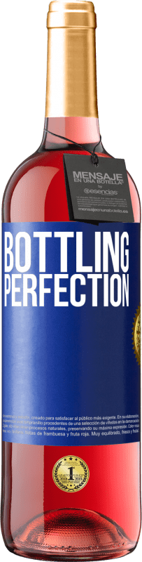 29,95 € Envío gratis | Vino Rosado Edición ROSÉ Bottling perfection Etiqueta Azul. Etiqueta personalizable Vino joven Cosecha 2023 Tempranillo
