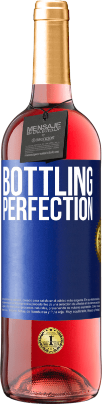 29,95 € Kostenloser Versand | Roséwein ROSÉ Ausgabe Bottling perfection Blaue Markierung. Anpassbares Etikett Junger Wein Ernte 2023 Tempranillo