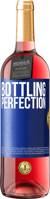 29,95 € Kostenloser Versand | Roséwein ROSÉ Ausgabe Bottling perfection Blaue Markierung. Anpassbares Etikett Junger Wein Ernte 2024 Tempranillo