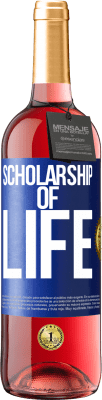 29,95 € Free Shipping | Rosé Wine ROSÉ Edition Scholarship of life Blue Label. Customizable label Young wine Harvest 2024 Tempranillo