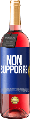 29,95 € Spedizione Gratuita | Vino rosato Edizione ROSÉ Non supporre Etichetta Blu. Etichetta personalizzabile Vino giovane Raccogliere 2024 Tempranillo