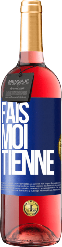 29,95 € Envoi gratuit | Vin rosé Édition ROSÉ Fais-moi tienne Étiquette Bleue. Étiquette personnalisable Vin jeune Récolte 2024 Tempranillo