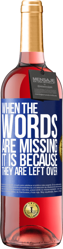 29,95 € Free Shipping | Rosé Wine ROSÉ Edition When the words are missing, it is because they are left over Blue Label. Customizable label Young wine Harvest 2025 Tempranillo