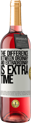 29,95 € 送料無料 | ロゼワイン ROSÉエディション 普通と異常の違いは余分な時間です ホワイトラベル. カスタマイズ可能なラベル 若いワイン 収穫 2025 Tempranillo