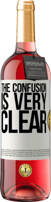 29,95 € Free Shipping | Rosé Wine ROSÉ Edition The confusion is very clear White Label. Customizable label Young wine Harvest 2025 Tempranillo