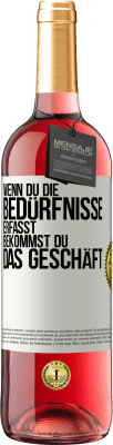 29,95 € Kostenloser Versand | Roséwein ROSÉ Ausgabe Wenn du die Bedürfnisse erfasst, bekommst du das Geschäft Weißes Etikett. Anpassbares Etikett Junger Wein Ernte 2024 Tempranillo