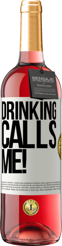 29,95 € Free Shipping | Rosé Wine ROSÉ Edition drinking calls me! White Label. Customizable label Young wine Harvest 2024 Tempranillo