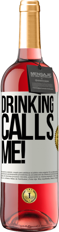 29,95 € Free Shipping | Rosé Wine ROSÉ Edition drinking calls me! White Label. Customizable label Young wine Harvest 2025 Tempranillo