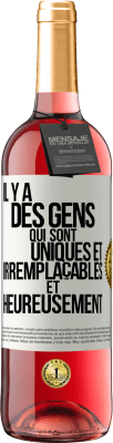 29,95 € Envoi gratuit | Vin rosé Édition ROSÉ Il y a des gens qui sont uniques et irremplaçables. Et heureusement Étiquette Blanche. Étiquette personnalisable Vin jeune Récolte 2023 Tempranillo