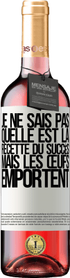 29,95 € Envoi gratuit | Vin rosé Édition ROSÉ Je ne sais pas quelle est la recette du succès. Mais les œufs emportent Étiquette Blanche. Étiquette personnalisable Vin jeune Récolte 2024 Tempranillo