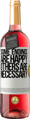 29,95 € 免费送货 | 桃红葡萄酒 ROSÉ版 有些结局是幸福的。其他是必要的 白标. 可自定义的标签 青年酒 收成 2025 Tempranillo