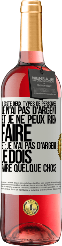 29,95 € Envoi gratuit | Vin rosé Édition ROSÉ Il existe deux types de personnes: Je n'ai pas d'argent et je ne peux rien faire; et: Je n'ai pas d'argent, je dois faire quelqu Étiquette Blanche. Étiquette personnalisable Vin jeune Récolte 2024 Tempranillo