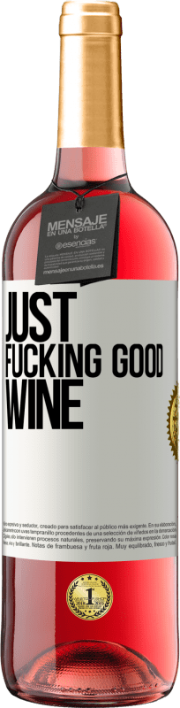 29,95 € Free Shipping | Rosé Wine ROSÉ Edition Just fucking good wine White Label. Customizable label Young wine Harvest 2022 Tempranillo