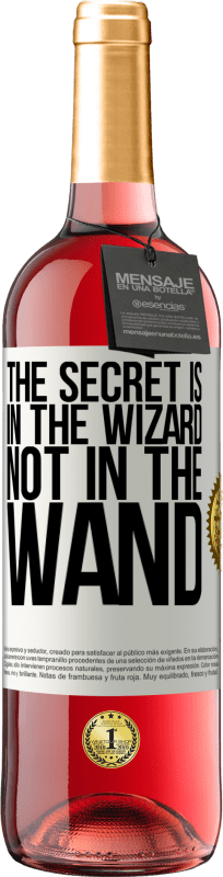 29,95 € Free Shipping | Rosé Wine ROSÉ Edition The secret is in the wizard, not in the wand White Label. Customizable label Young wine Harvest 2022 Tempranillo