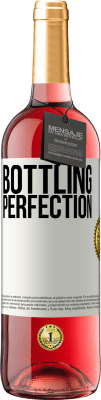29,95 € Бесплатная доставка | Розовое вино Издание ROSÉ Bottling perfection Белая этикетка. Настраиваемая этикетка Молодое вино Урожай 2024 Tempranillo