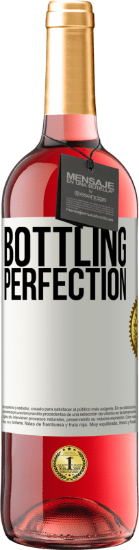 29,95 € 送料無料 | ロゼワイン ROSÉエディション Bottling perfection ホワイトラベル. カスタマイズ可能なラベル 若いワイン 収穫 2024 Tempranillo